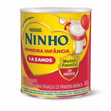 Fórmula Infantil Nestlé Ninho Fases 1+, 800g