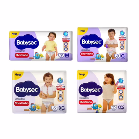 Fralda Babysec Premium Shortinho