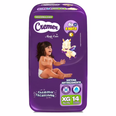 Fralda Cremer Magic Care XG 14 Unidades