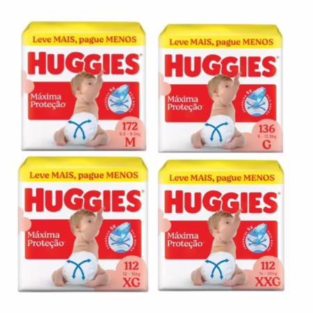 Fralda Huggies Supreme Care • A