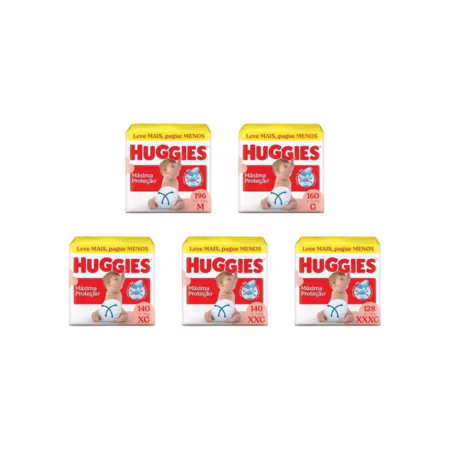 Fralda Huggies Supreme Care • B