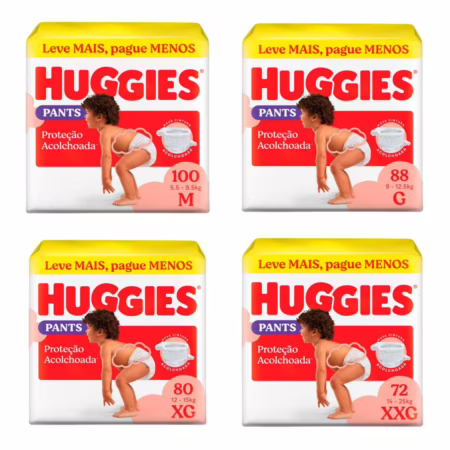 Fralda Huggies Supreme Care Roupinha