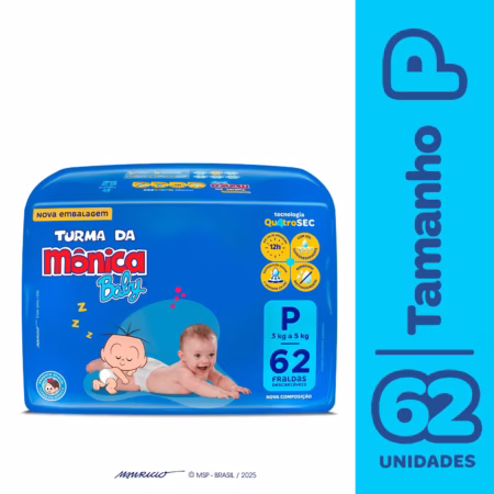 Fralda Turma da Mônica Baby