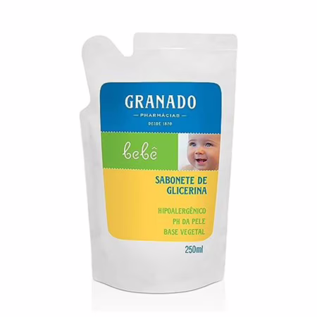 Granado Refil Sabonete Líquido Bebê, Tradicional, 250ml
