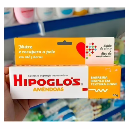 Hipoglós Amêndoas Creme Preventivo De Assaduras, 80g