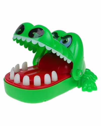 Jogo Crocodilo Morde Dedo Divertido para Crianças e Família