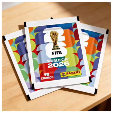 Kit 10 Envelopes (70 Figurinhas) Oficiais Copa do Mundo FIFA 2026 - Panini