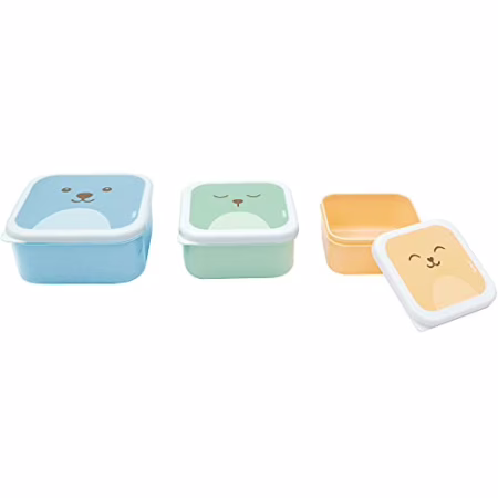 Kit 3 Potinhos Gumy Buba (550ml / 350ml / 250ml)