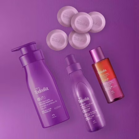 Kit Ritual Completo Tododia Ameixa e Flor de Baunilha