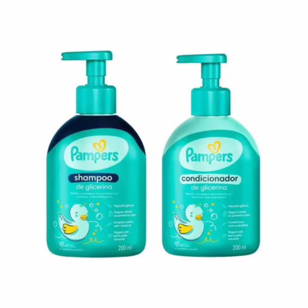 Kit Shampoo e Condicionador Pampers - Glicerina 200ml