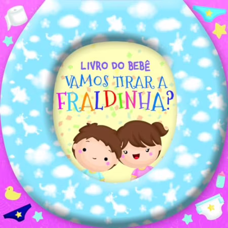 Livro do Bebê Vamos Tirar a Fraldinha?