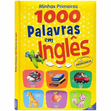 Livro - Minhas Primeiras 1.000 Palavras em Inglês