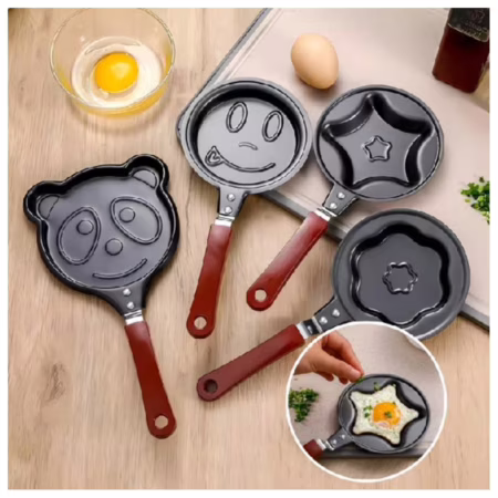 Mini Frigideira Panquequeira Divertida Figuras 15cm - Forma Sortida - Ometele Ovo Tapioca