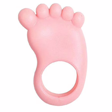 Mordedor Pézinho Rosa Bebê, For Baby