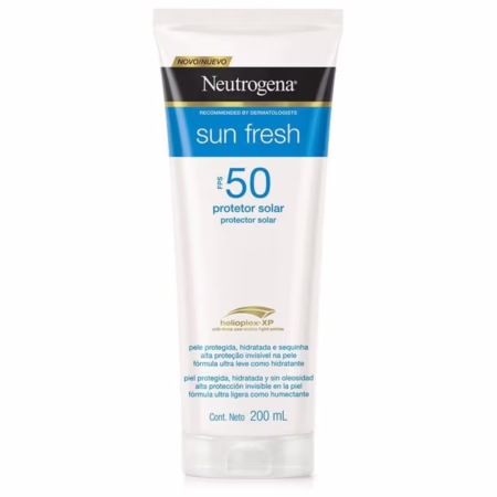 Neutrogena Sun Fresh Protetor Solar Corporal, FPS 50, 200ml