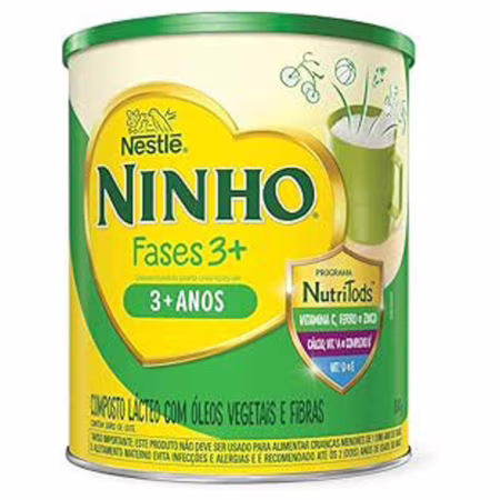 Ninho - Composto Lácteo Fases 3+, 800g