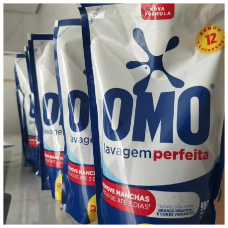 OMO Sabão Líquido Refil Omo Lavagem Perfeita Refil 900Ml