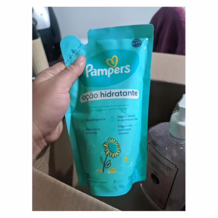 PAMPERS REFIL LOÇÃO HIDRATANTE CORPORAL GIRASSOL 350ml