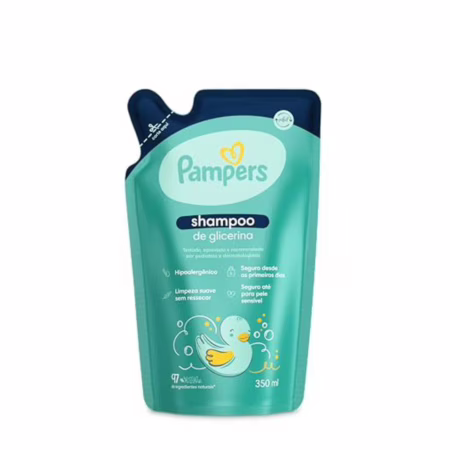 PAMPERS REFIL SHAMPOO GLICERINA 350ml • A