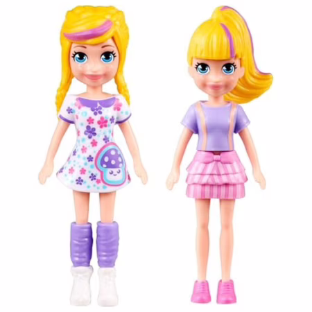 Polly Pocket Boneca Surpresa para crianças a partir de 4 anos