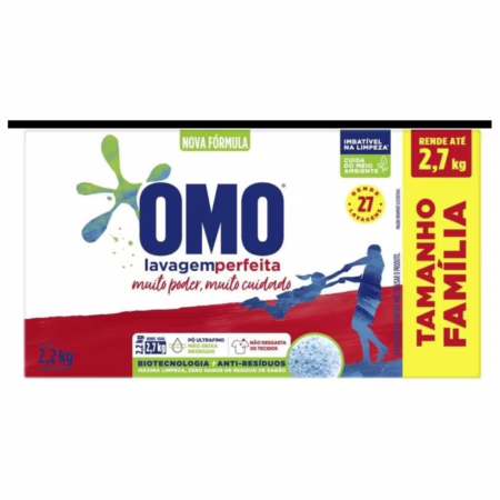 Sabão Em Pó Omo Lavagem Perfeita 2.2kg