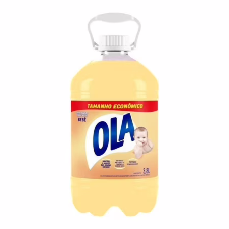 Sabão Líquido para Roupas Finas e Delicadas Ola Bebê 3,8L