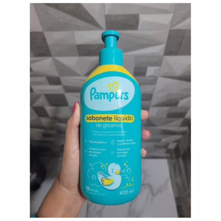 Sabonete LIQ CPO GLICERINA 400ml PAMPERS