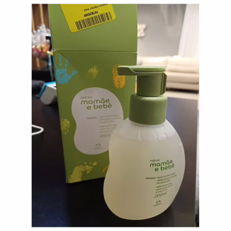 Shampoo Mamãe e Bebê Cachinhos e Crespinhos