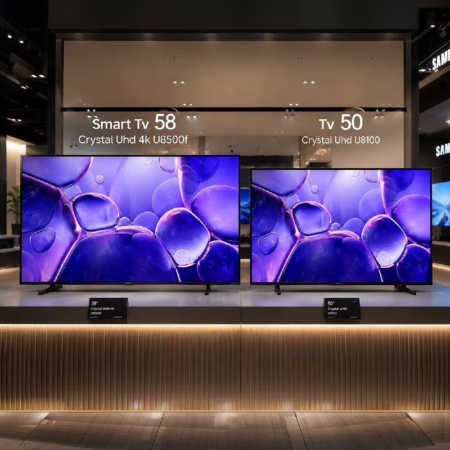 Smart Tv 58  Crystal Uhd 4k U8500f + Tv 50 Crystal Uhd U8100