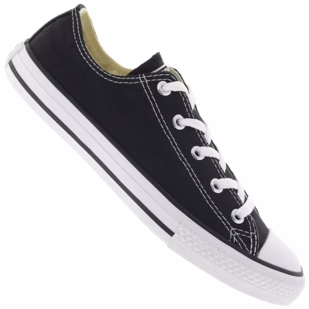Tênis Infantil Converse All Star CT AS Core OX, Preto - Tam 26 ao 33