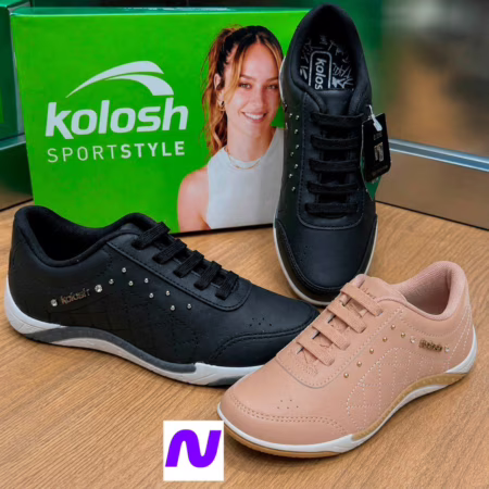 ▪ Tênis KOLOSH Calce Fácil Feminino c1296