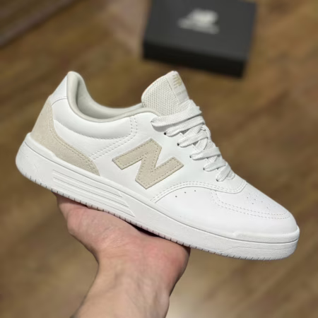 🚨 Tenis New Balance BB80 Unisex, Branco/Verde