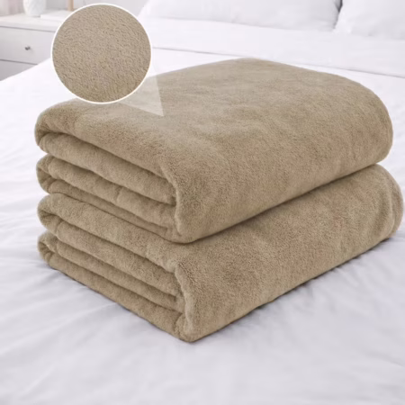 2 Cobertas Manta Soft Casal Microfibra Veludo 2,00x1,80 Mts