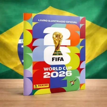 Álbum de Figurinhas Copa do Mundo Fifa 2026 Capa Mole