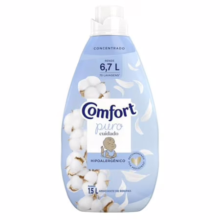 💎 Amaciante Comfort Concentrado, 1,5L | Puro Cuidado