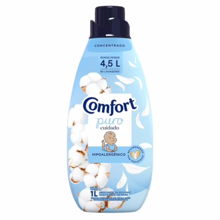 Amaciante Concentrado Comfort Puro Cuidado 1L