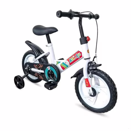Bicicleta Infantil Aro 12 com Pedal e Rodinhas de Apoio