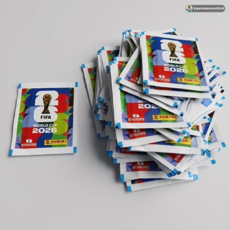 Blister Com 12 Pacotes De Figurinhas Copa Do Mundo Fifa 2026 Eua