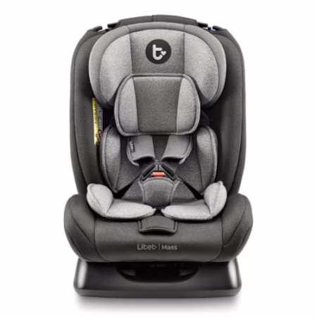 Cadeira Para Auto 0-36 Kg Litet Mass Preta e Cinza - BB458