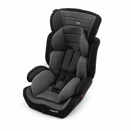 Cadeirinha Tour 9 a 36 Kg Preto e Bronze Cosco Kids