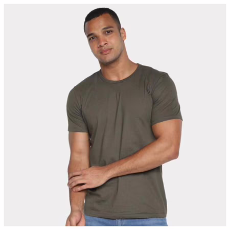 Camiseta Básica Hering Slim Manga Curta Masculina