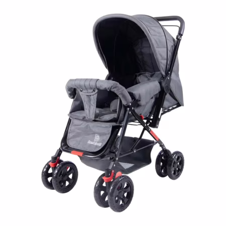 Carrinho de Bebê Passeio Bambinelli Fox Reclinável Preto 2023