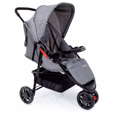 Carrinho de Bebê Toffy Cosco Cinza Mescla