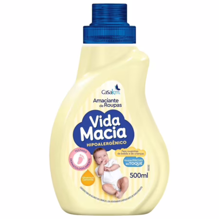 Casa Km Amaciante Vida Macia Glicerina & Camomila 500Ml