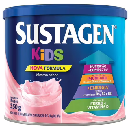 Complemento Alimentar Sustagen Kids Morango 350g