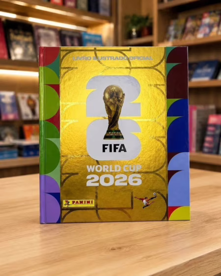 🚨 Copa Do Mundo 2026 - Álbum Capa Dura Ouro - Fifa World Cup 2026