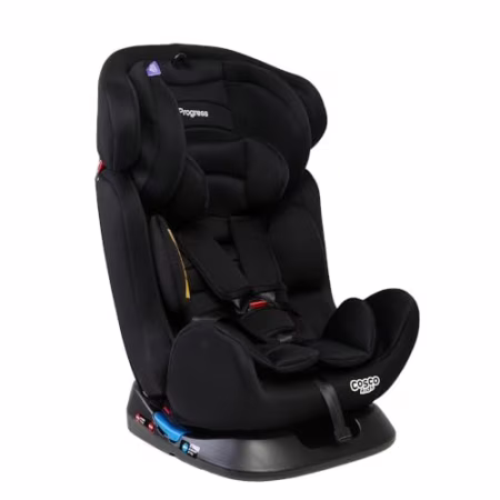 🛍️Cosco Kids, Cadeirinha Progress, 0 a 36kg, Preto • A