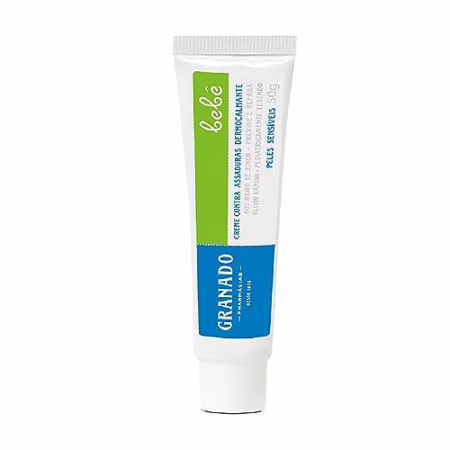 Creme Assaduras Dermocalmante Bebe Pele Sensíveis, Granado, 50G