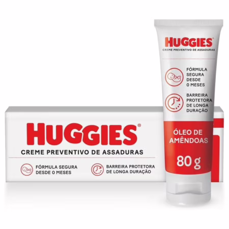 Creme Preventivo de Assaduras Huggies Pele Protegida 80g