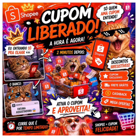 🟠 CUPOM SHOPEE 🟠